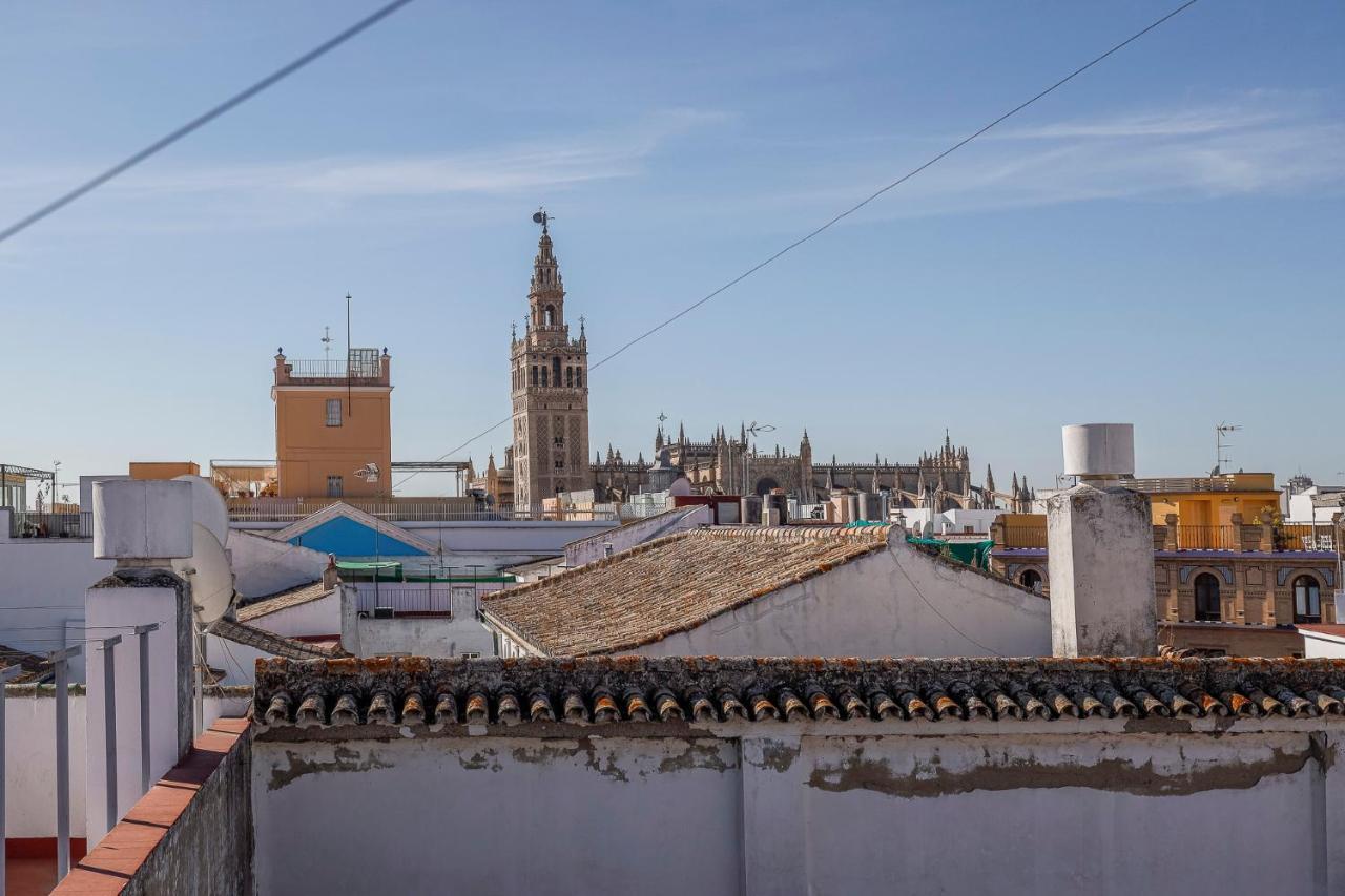 Apt. Casa Palacio Santa Cruz Cathedral Views - Sevilla Exteriör bild